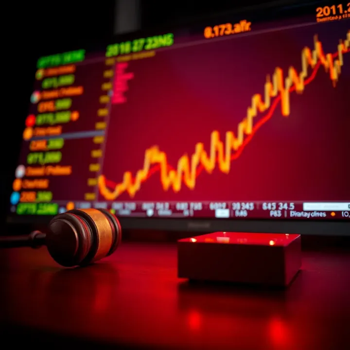 Visual representation of risks and legal considerations in Brazilian binary options market
