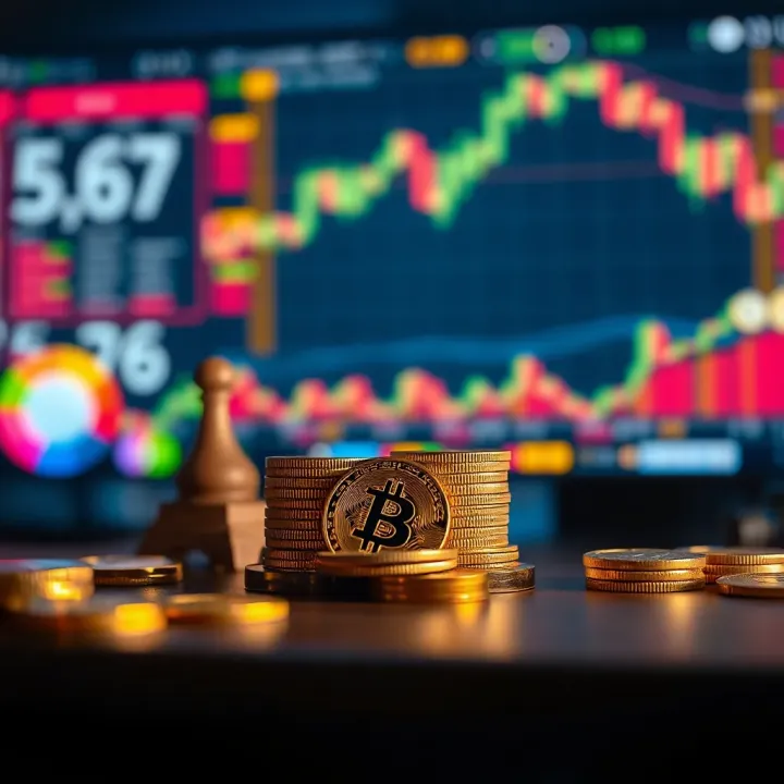 Conceptual representation of risks and rewards in binary options investment