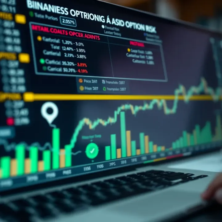 Diagram illustrating the mechanisms of binary options trading and associated financial risks