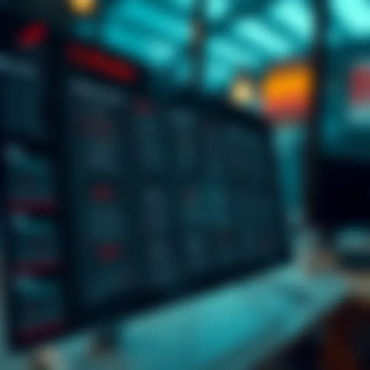 Calendar highlighting business days and external factors impacting binary options market hours