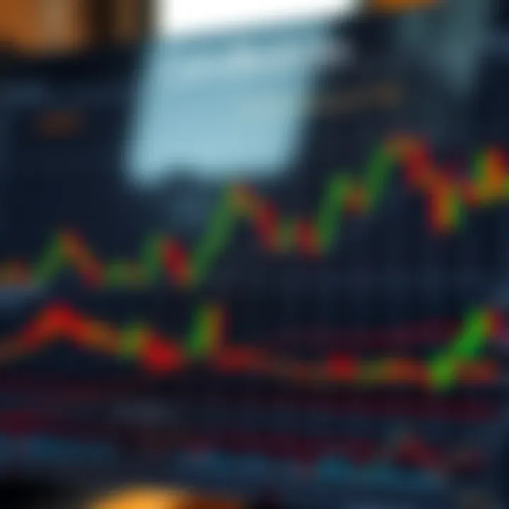 Visual representation of various candlestick patterns used in financial market analysis