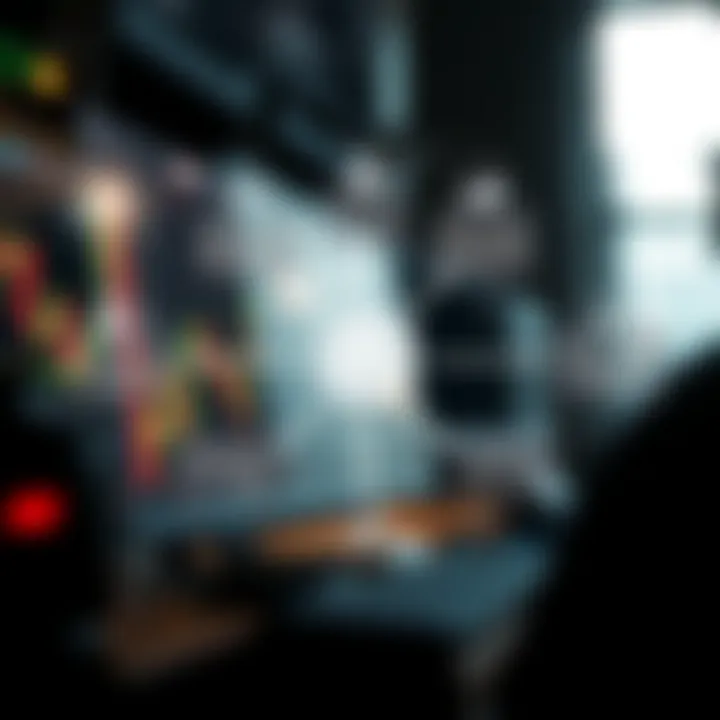 Graphical representation of risk management strategies for day trading CFDs