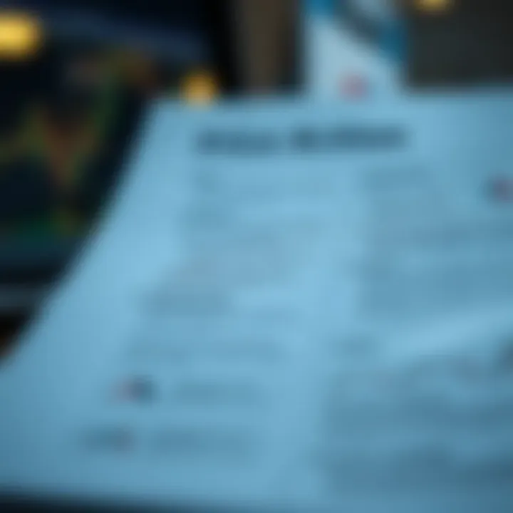 Visual representation of a digital PDF document highlighting sections of a Price Action trading guide