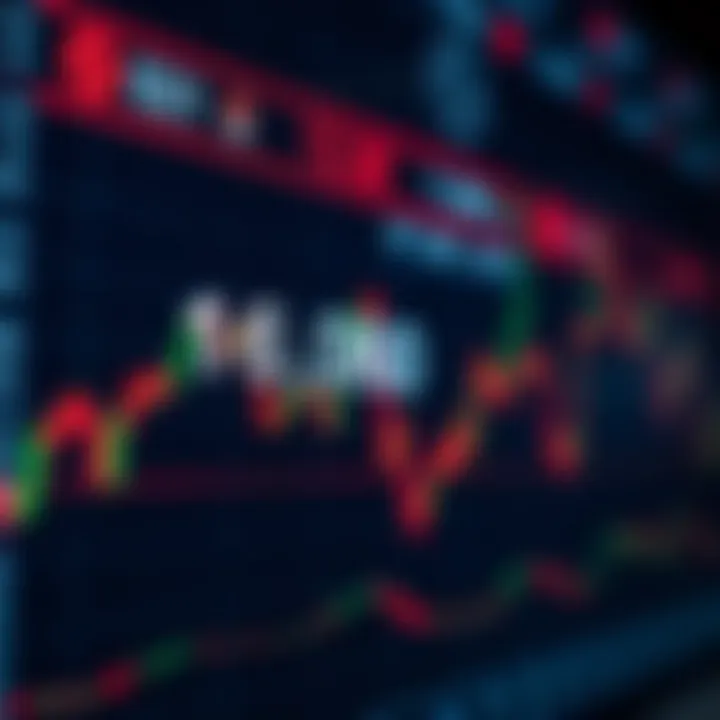 Global Currency Exchange Rates Visualization Visual representation of global currency exchange rates fluctuating on a digital financial chart