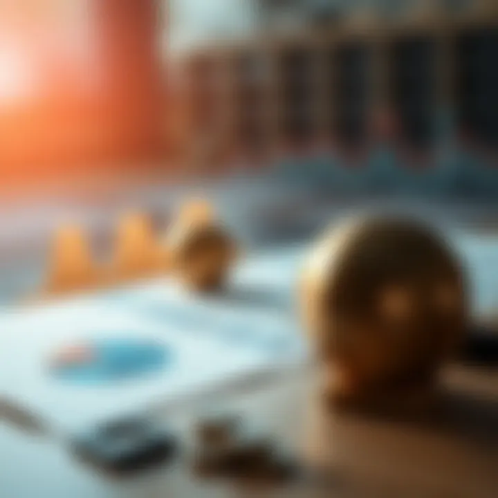 Visual representation of strategic decision-making tools and data analysis