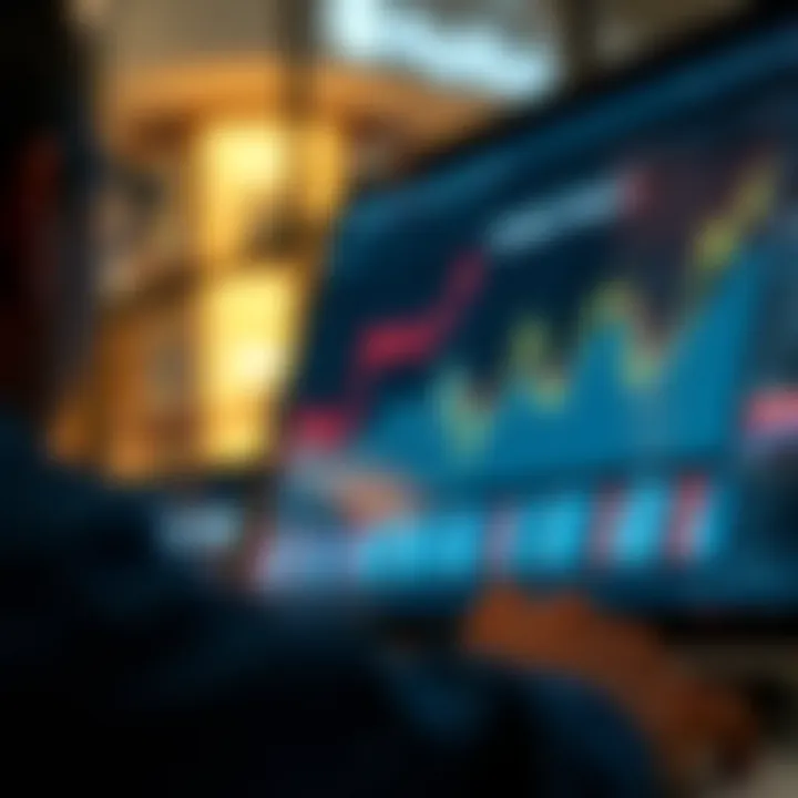 Chart displaying market trends and business growth insights