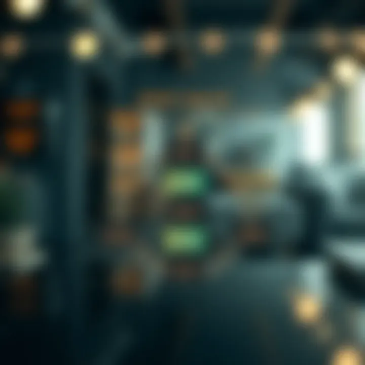 Graph showing market analysis concepts and business environment interaction based on Chiavenato's framework