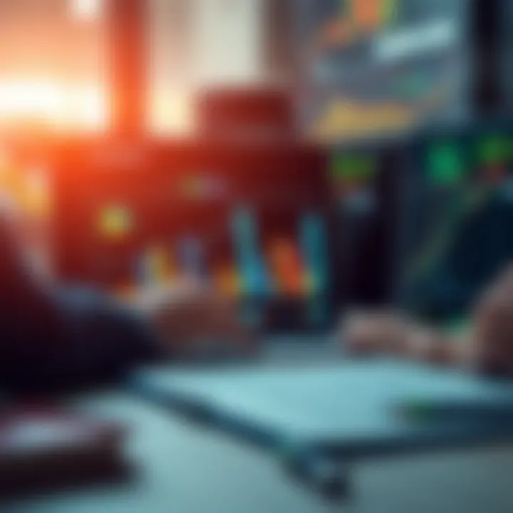 Data visualization of market research techniques and strategic planning