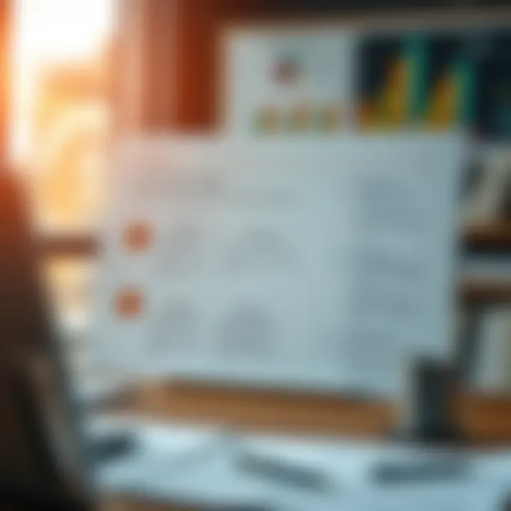 Diagram illustrating key marketing strategies and essential analytical tools for market research