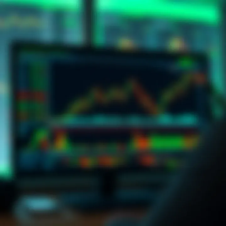 Detailed chart presentation of binary options strategies using Excel formulas and data visualization