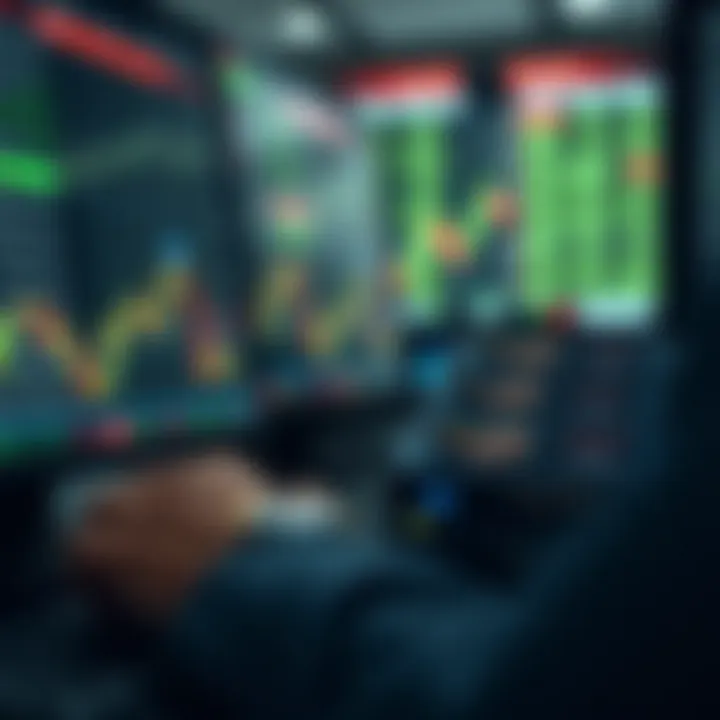 Illustration of risk management and strategy planning in binary options market