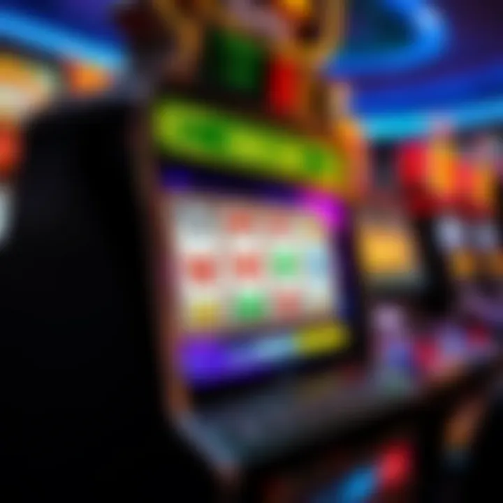 How Demo Account Slots Operate Illustration showing a digital slot machine screen with demo mode active