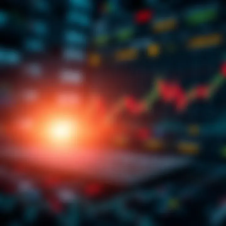 Visual representation of common strategies and secure trading platforms for binary options investors