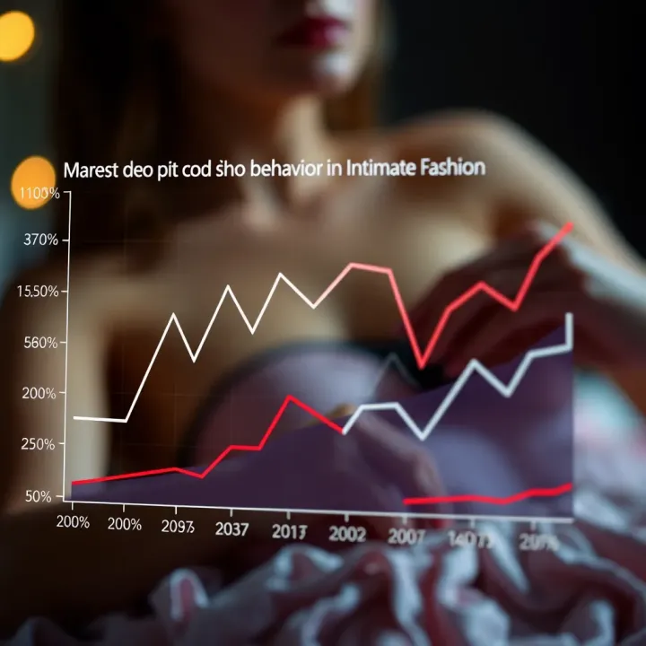 Graph illustrating consumer trends and market growth in the intimate fashion industry