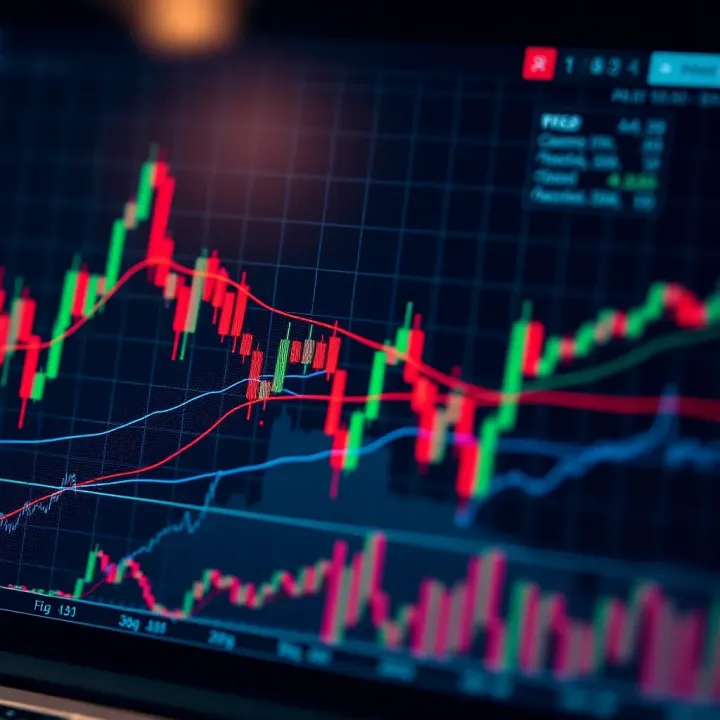 Graph depicting a strategy based on price action analysis without technical indicators