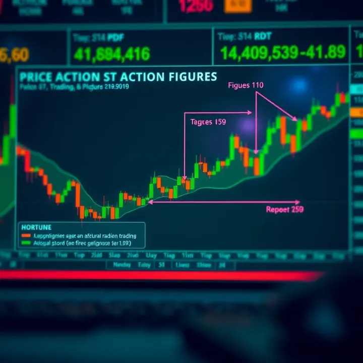 Diagram illustrating key price action figures used in technical trading