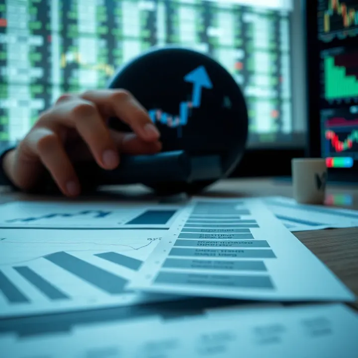 Conceptual illustration of risk management techniques and analysis tools for binary trading