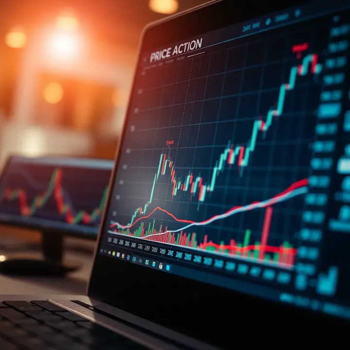 Graph illustrating effective trading strategies based on price movement analysis